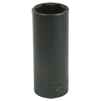 Douille, Chocs, 3/4", Prise 3/8", 6 pans, Profond Oxymax Inc