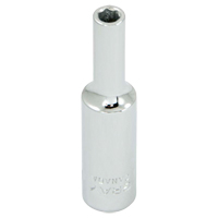 Socket, 4 mm, 1/4" Drive, 6 Points Oxymax Inc