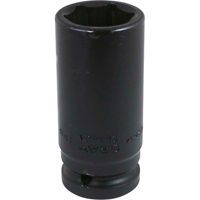 Socket, Impact, 9/16", 3/4" Drive, 6 Points, Deep Oxymax Inc