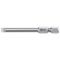 M&egrave;che pour tournevis &eacute;lectrique, Fente, Embout 3 mm, Prise 1/4", Longueur 2-3/4" Oxymax Inc