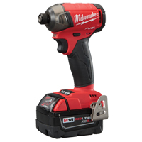 M18 Fuel Surge 1/4" Hex Hydraulic Impact Driver Kit, 1/4", 37.5 ft-lbs Max. Torque, 18 V Oxymax Inc