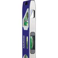 250 Series Heavy-Duty Torpedo Level, 9" L, Aluminum, 4 Vials, Magnetic Oxymax Inc