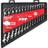 Wrench Set, Combination, 15 Pieces, Metric Oxymax Inc