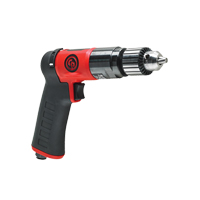 Pneumatic Pistol Drill CP9790C, 6.9 CFM, 1/4" NPT, 98.5 dBA, 3/8" Chuck, Keyed TYY301 | Oxymax Inc