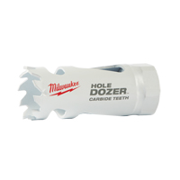 Hole Dozer with Carbide Teeth, 1", 1-3/5" Depth of Cut, Carbide Oxymax Inc