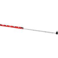 Niveau extensible RedStick, Poutre en I, 12' lo, Aluminium, 3, Magn&eacute;tique Oxymax Inc