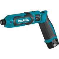 Impact Driver Kit, 1/4", 220 in-lbs Max. Torque, 7.2 V, Lithium-Ion Oxymax Inc