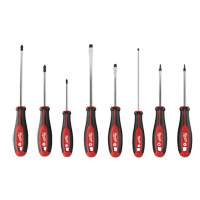 Screwdriver Set with Square Drive, 8 Pcs., Magnetic Oxymax Inc