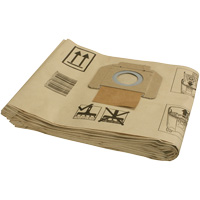 Paper Vacuum Filter Bags, 1 US gal. UAG064 | Oxymax Inc