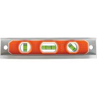 Torpedo Level, 9" L, Aluminum, 3 Vials, Magnetic Oxymax Inc