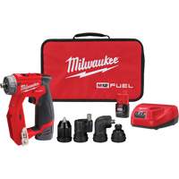 M12 Fuel Installation Drill-Driver Kit, Lithium-Ion, 12 V, 1/4"/3/8" Chuck, 300 in-lbs Torque Oxymax Inc