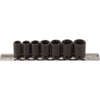 Magnetic Socket Set, 7 Pcs, Impact, 1/4" Drive Size Oxymax Inc