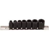 Magnetic Socket Set, 7 Pcs, Impact, 1/4" Drive Size Oxymax Inc