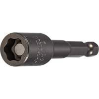 Tourne-&eacute;crou &agrave; lobes, Embout 1/4", Prise 1/4", 2-9/16" lo, Magn&eacute;tique Oxymax Inc
