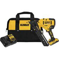 Max XR&reg; Angled Finish Nailer Kit, 20 V, Lithium-Ion Oxymax Inc