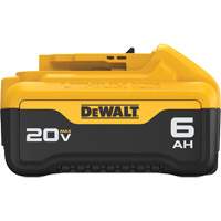 Max XR&reg; Premium Battery Pack, Lithium-Ion, 20 V, 6 Ah Oxymax Inc