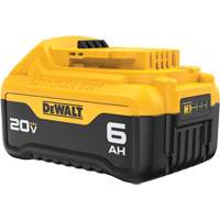 Max XR&reg; Premium Battery Pack, Lithium-Ion, 20 V, 6 Ah Oxymax Inc
