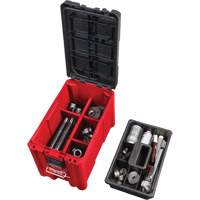 Coffre à outils compact Packout<sup>MC</sup>, 16-1/5" la x 10" p x 13" h, Noir/Rouge UAJ143 | Oxymax Inc