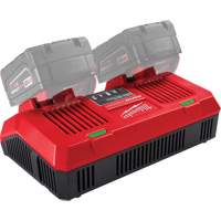 M18 Dual Bay Simultaneous Rapid Charger, 18 V, Lithium-Ion Oxymax Inc