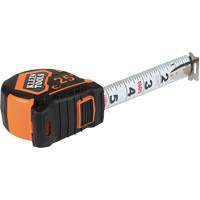 Magnetic Double-Hook Tape Measure, 25', Imperial Graduations Oxymax Inc
