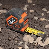 Magnetic Double-Hook Tape Measure, 25', Imperial Graduations Oxymax Inc