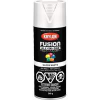 Fusion All-In-One™ Paint, White, Gloss, 12 oz., Aerosol Can UAJ412 | Oxymax Inc