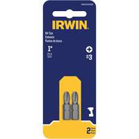 Insert Bits, Phillips, #3, 1/4" Drive Oxymax Inc