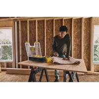 Deep Professional Organizer, 17-1/2" W x 4-1/2" D x 14" H, Black/Yellow Oxymax Inc