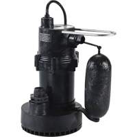 Pompe de puisard de série 5.5, 35 gal./min, 115 V, 3,5 A, 1/4 CV UAK135 | Oxymax Inc
