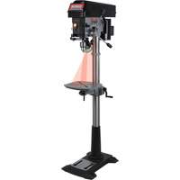 Variable Speed Drill Press, 15", 5/8" Chuck, 3300 RPM Oxymax Inc