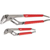 6" & 10" Comfort Grip Straight Jaw Pliers Set, 2 Pieces Oxymax Inc