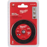 Metal Cut Off Wheel, 3" x 0.04", 3/8" Arbor Oxymax Inc