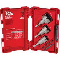One-Piece Carbide Hole Cutter Set, 4 Pieces, Carbide Oxymax Inc