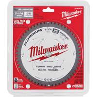 Lame de scie circulaire pour la coupe d'aluminium, 7-1/4", 56 dents, Pour Plastique/Fibre de verre/Non ferre Oxymax Inc