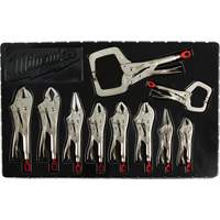 Torque Lock Pliers Kit, 10 Pieces Oxymax Inc