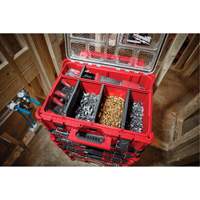 Packout Deep Organizer, 15-1/5" x 19-7/10" x 7", Red Oxymax Inc