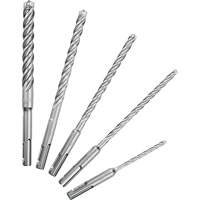 MX4 4-Cutter Rotary Hammer Drill Bit Kit, 5 Pieces, Carbide Oxymax Inc