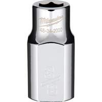 SAE Socket with Four Flat Sides, 3/8", 1/2" Drive, 6 Points Oxymax Inc