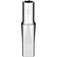 SAE Socket with Four Flat Sides, 11/32", 3/8" Drive, 6 Points, Deep Oxymax Inc