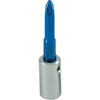 Douille tournevis &agrave; embout bleu, Phillips, #2, Prise 1/4" Oxymax Inc