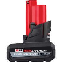 Batterie XC5.0 M12 Redlithium High Output, Lithium-ion, 12 V, 5 Ah Oxymax Inc