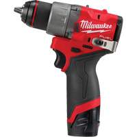 M12 Fuel Drill/Driver Kit, Lithium-Ion, 12 V, 1/2" Chuck, 400 in-lbs Torque Oxymax Inc