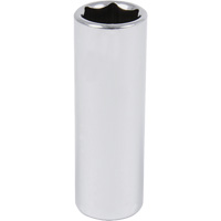 Douille chrom&eacute;e, 1-1/8", Prise 1/2", 6 pans, Profond Oxymax Inc