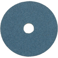 Resin Fibre Sanding Disc, 7" Dia., Z24 Grit, Zirconia Alumina UAV978 | Oxymax Inc