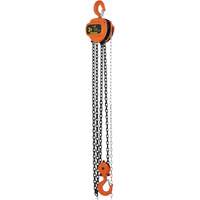VHC Series Chain Hoists, 10' Lift, 6600 lbs. (3 tons) Capacity, Alloy Steel Chain UAW086 | Oxymax Inc