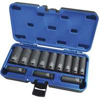 PS1238D Jeux - douilles, 12 Mcx, Chocs, Prise de 3/8", Profond Oxymax Inc