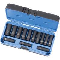 PS1338DM Jeux - douilles, 13 Mcx, Chocs, Prise de 3/8", Profond Oxymax Inc