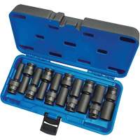 Jeux de douilles universelles, 10 Mcx, Chocs, Prise de 3/8", Profond Oxymax Inc