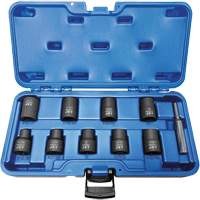 PST-1012 Jeux de douilles Twist, 10 Mcx, Chocs, Prise de 1/2" Oxymax Inc