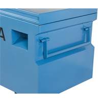 Jobsite Tool Box, 60" x 24" x 27-1/2", Steel, Blue Oxymax Inc